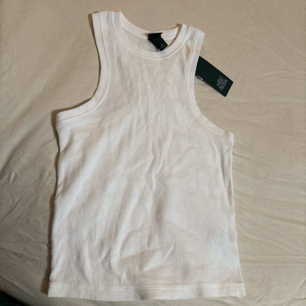 Wild Fable White Muscle Tee